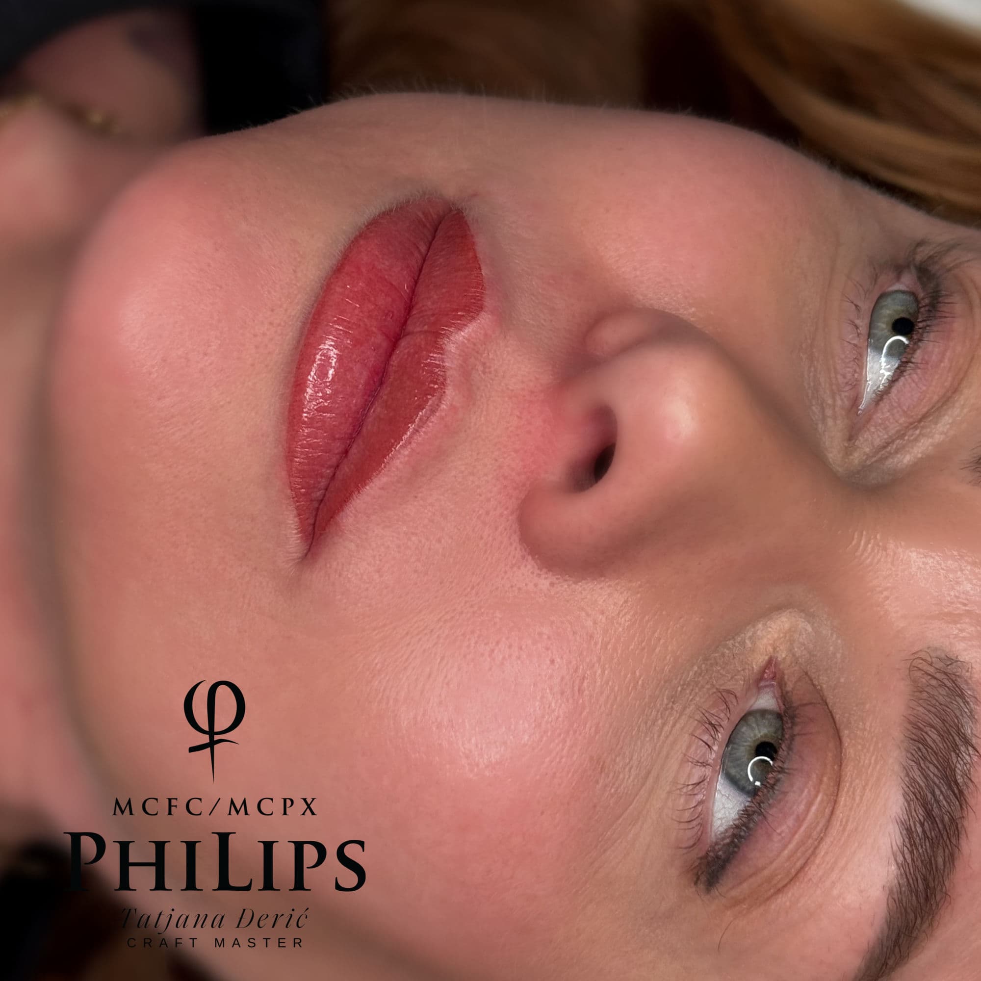 Lip blush close-up result — PhiLips by Tatjana Deric, Oslo